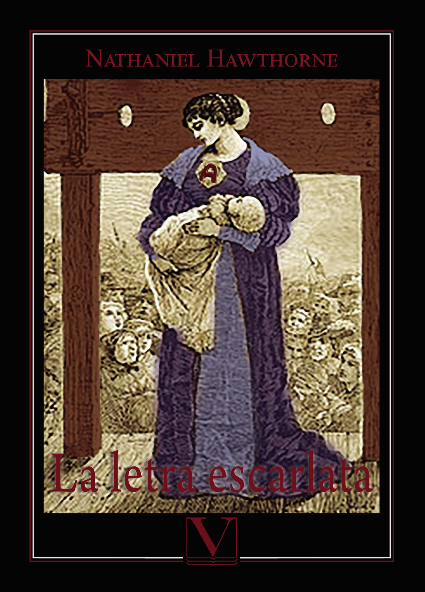 Portada de La letra escarlata