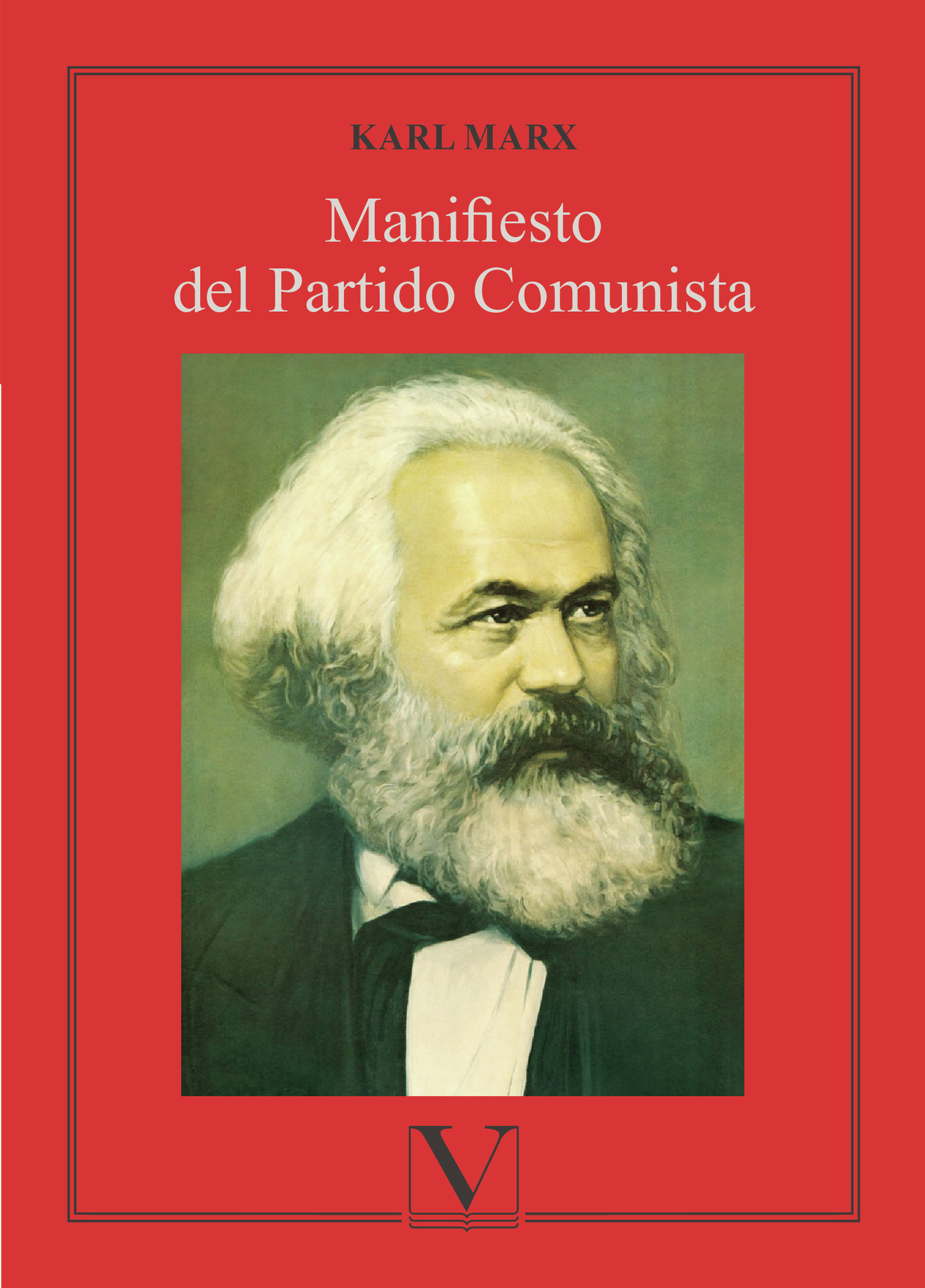 Portada de Manifiesto del Partido Comunista · Karl Marx