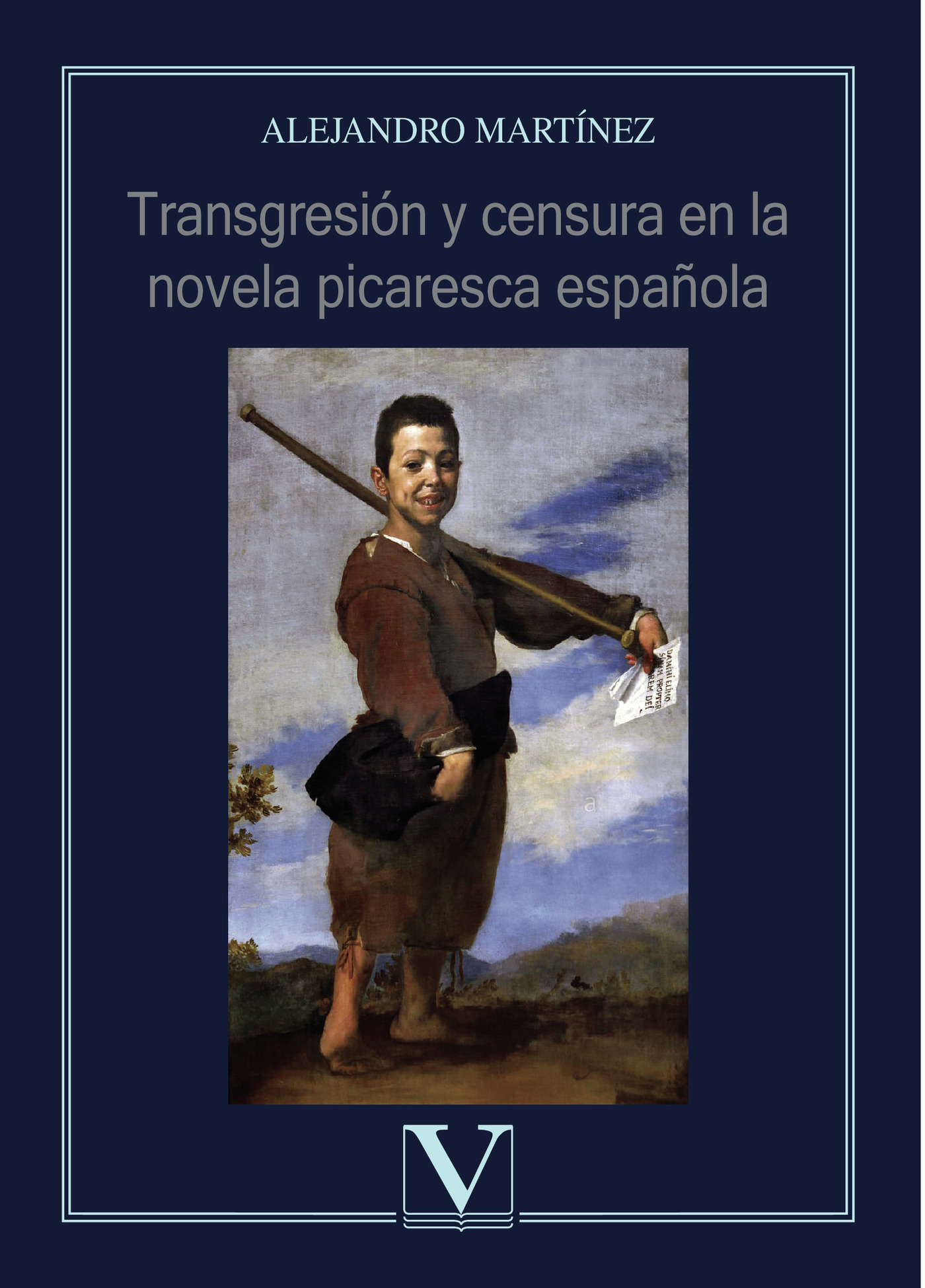 Portada de Transgresión y censura en la novela picaresca española · Alejandro Martínez