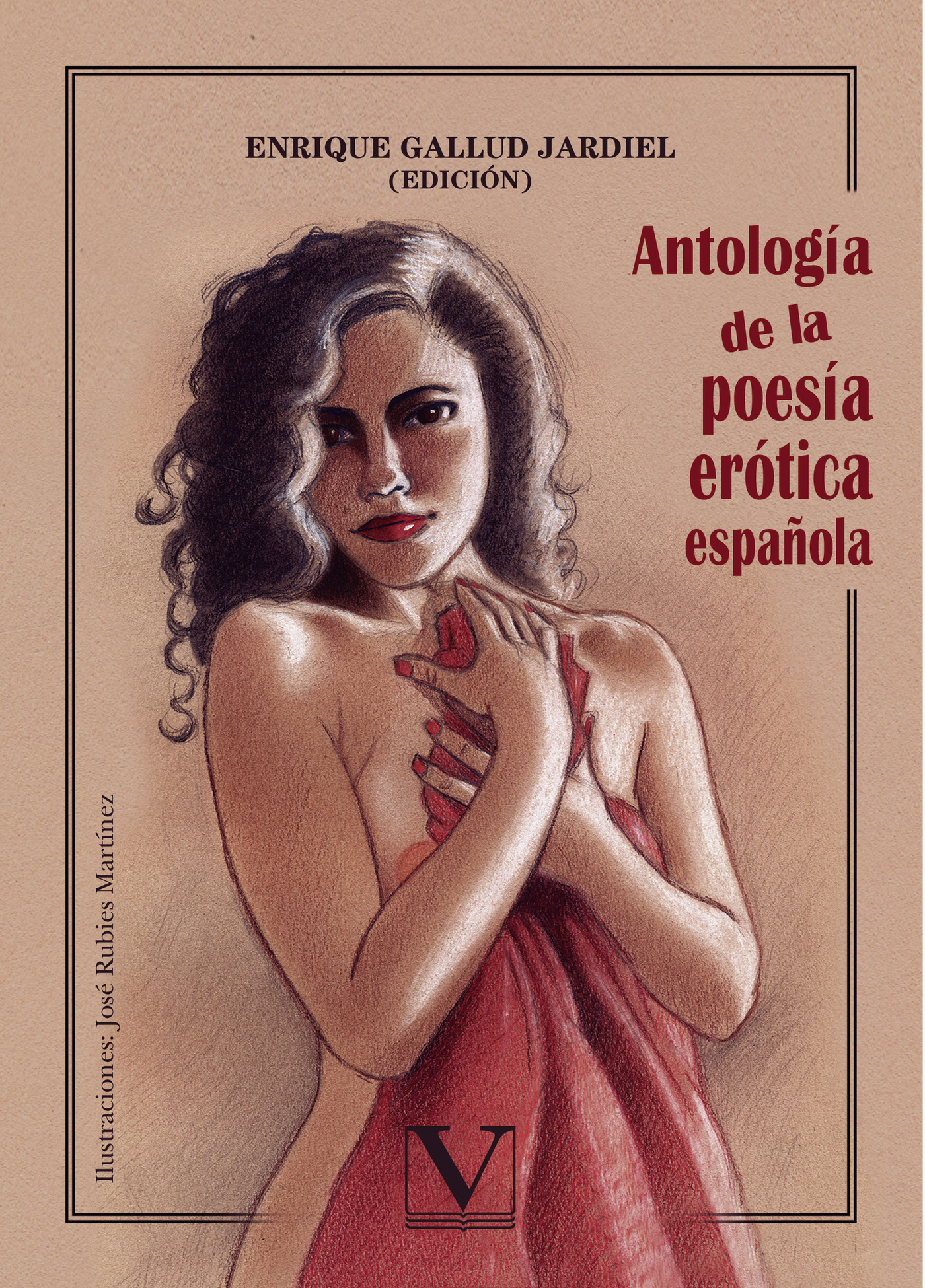 Portada de Antología de la poesía erótica española