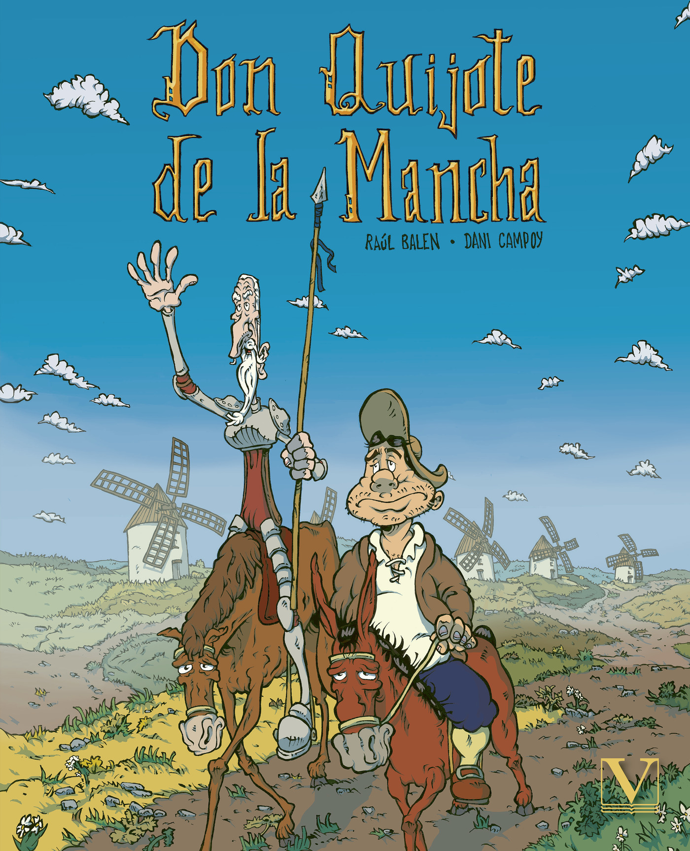 Portada de Don Quijote de la Mancha (Cómic)
