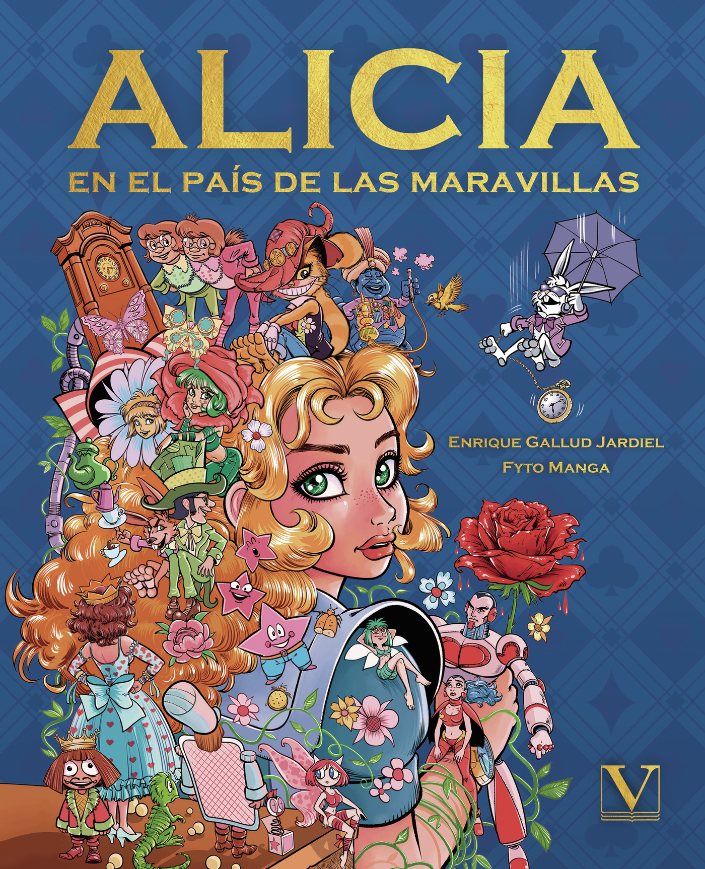 Portada de Alicia en el país de las maravillas (Cómic)