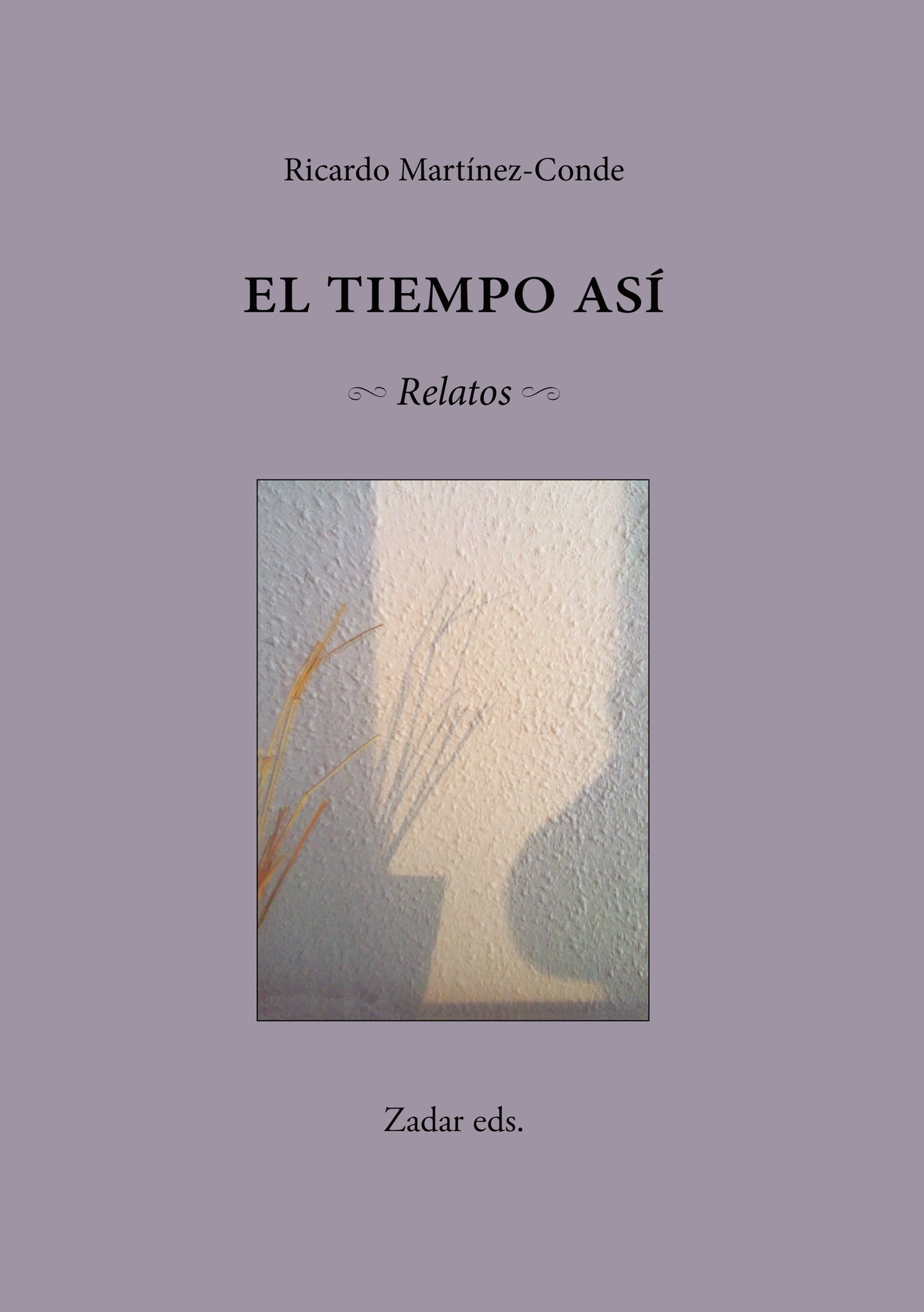 Portada de El tiempo así