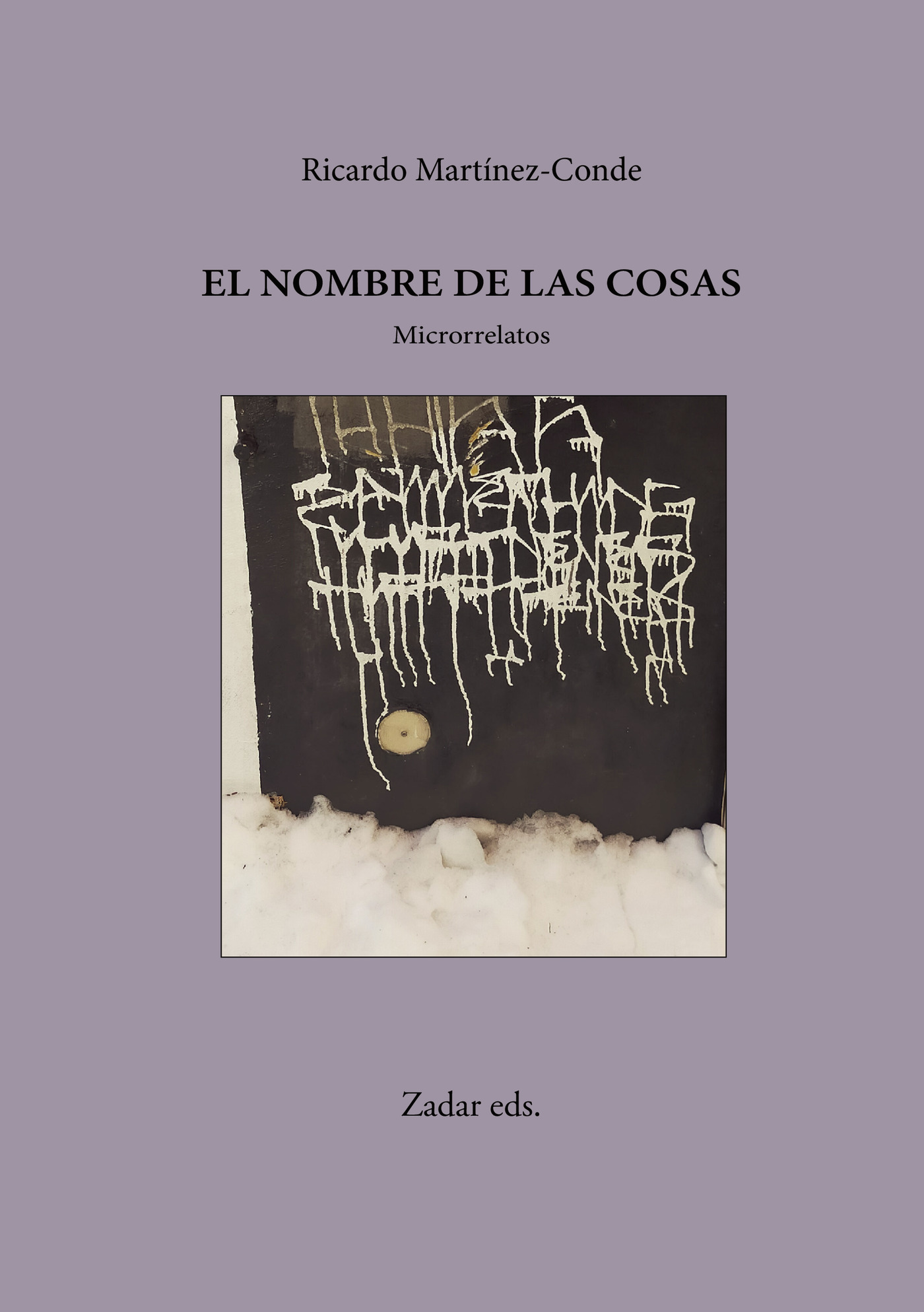 Portada de El nombre de las cosas