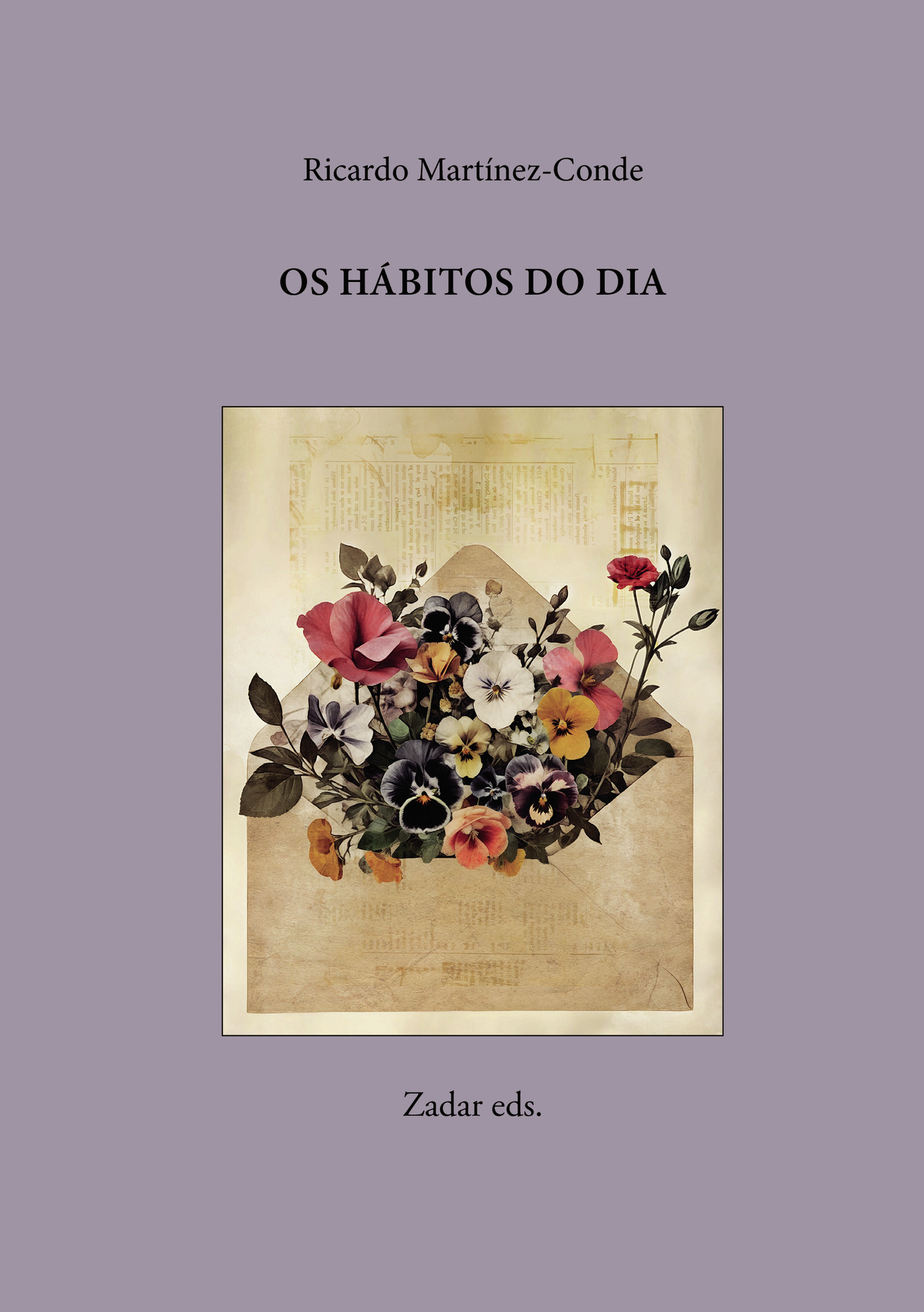 Portada de Os hábitos do día · Editorial Zadar