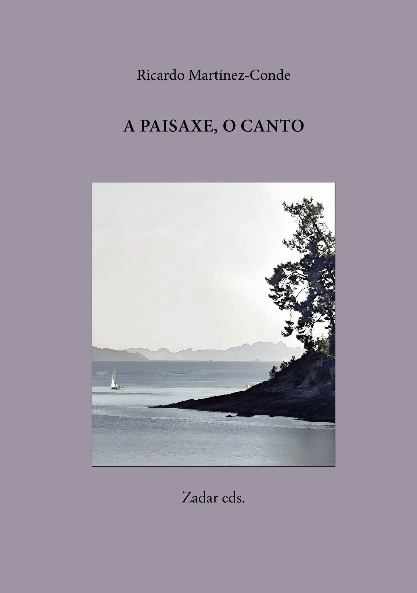 Portada de A paisaxe, o canto