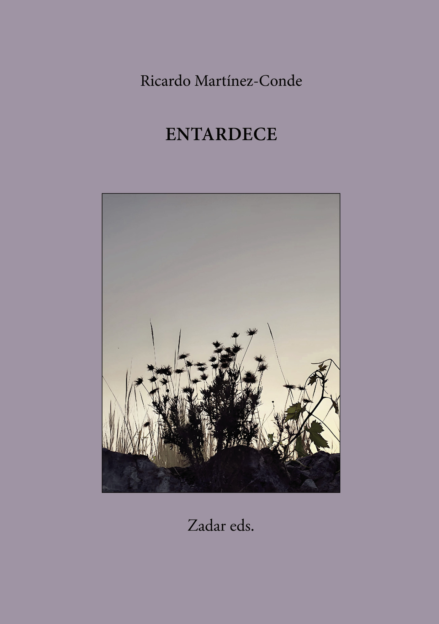 Portada de Entardece