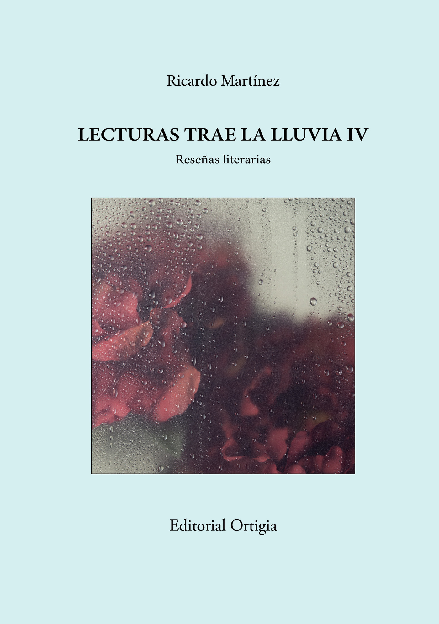 Portada de Lecturas trae la lluvia IV · Editorial Zadar .