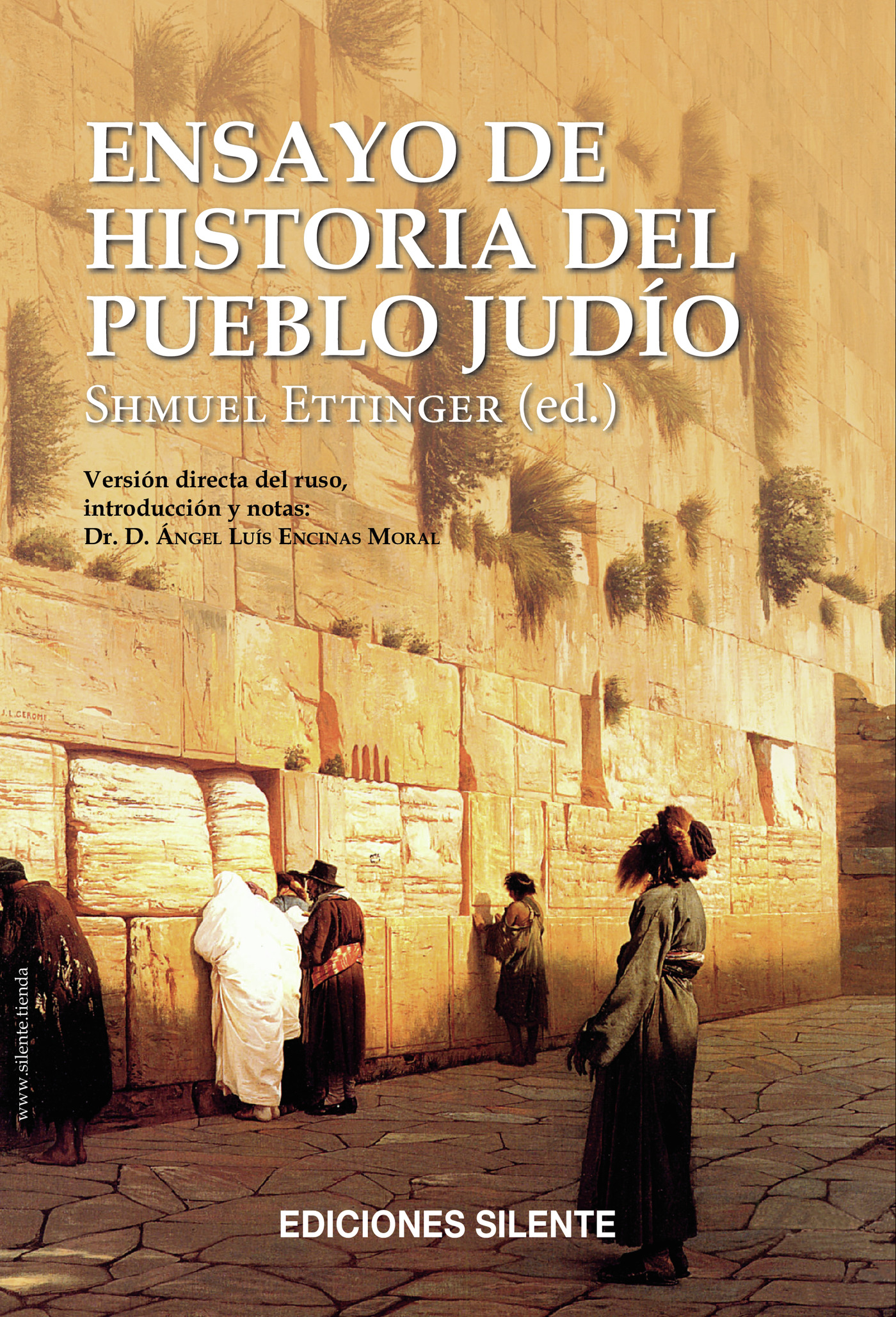 Portada de Ensayo de historia del pueblo judio