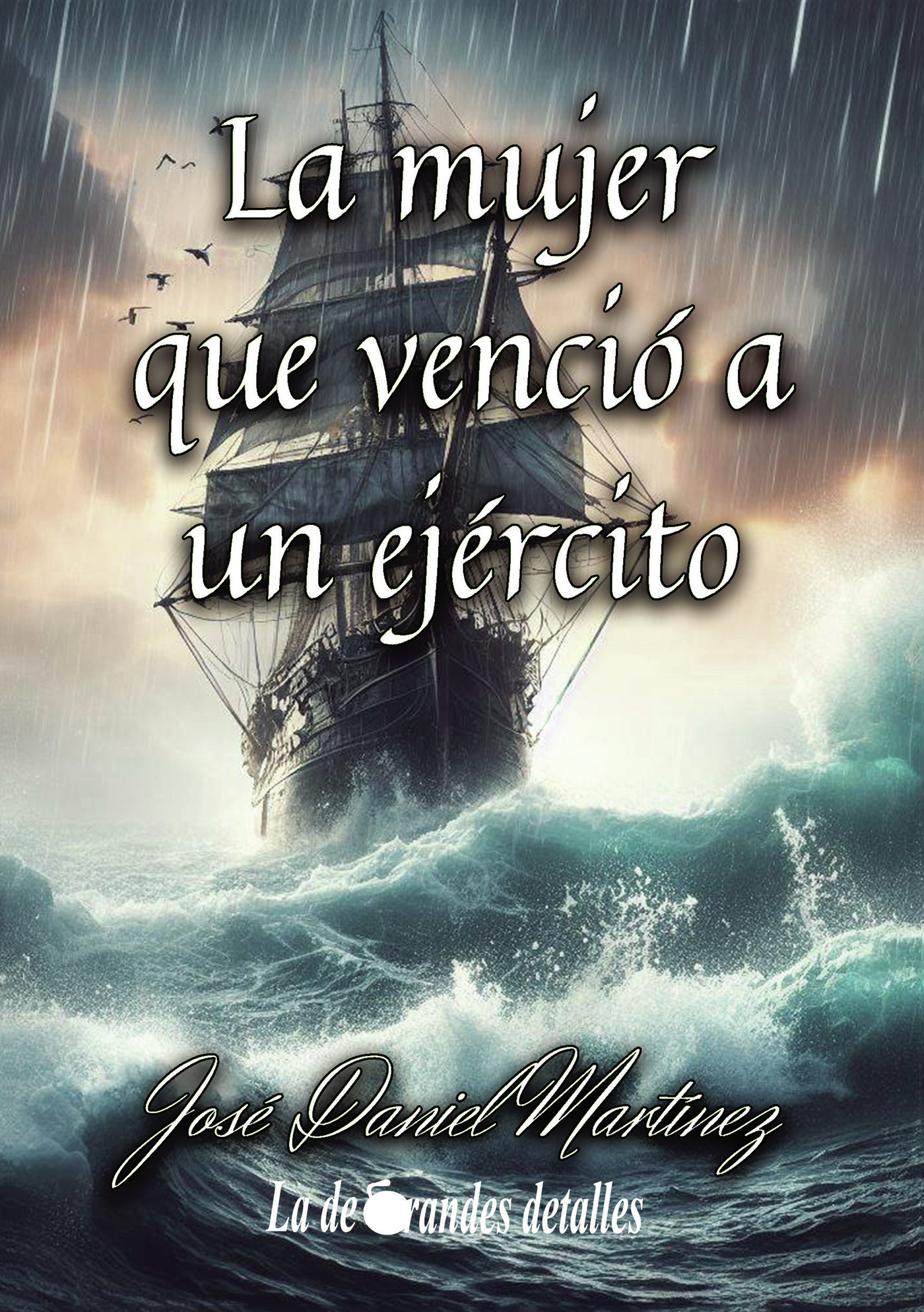 Portada de La mujer que venció a un ejercito · José Daniel Martínez