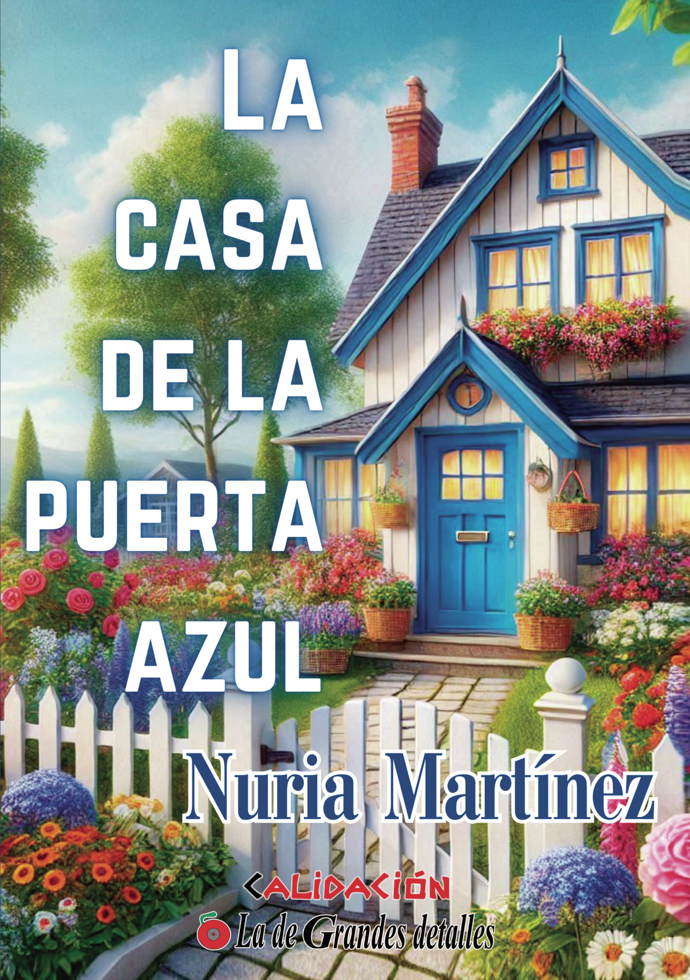 Portada de La casa de la puerta azul