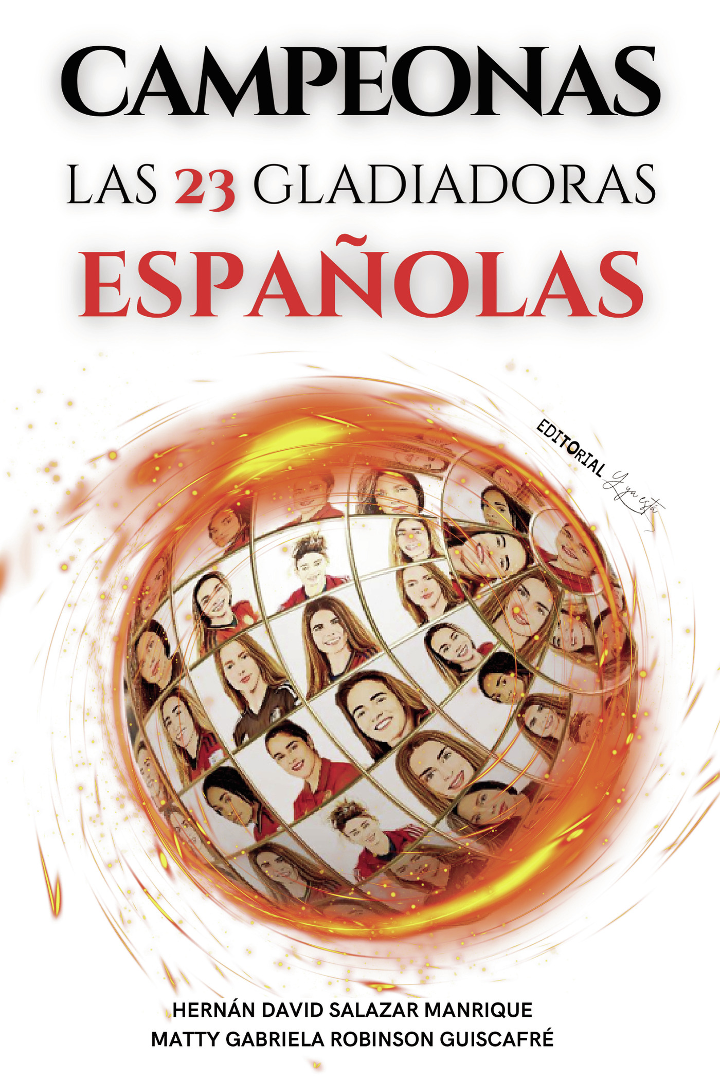 Portada de Campeonas. Las 23 Gladiadoras Españolas
