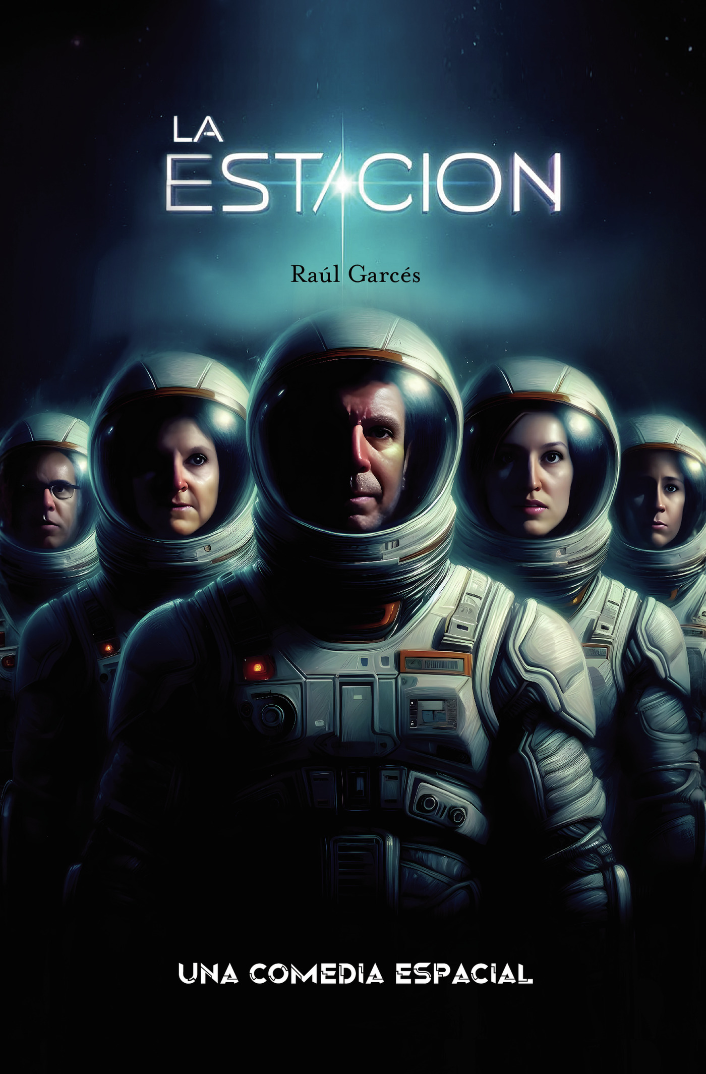 Portada de La estación. Una comedia espacial