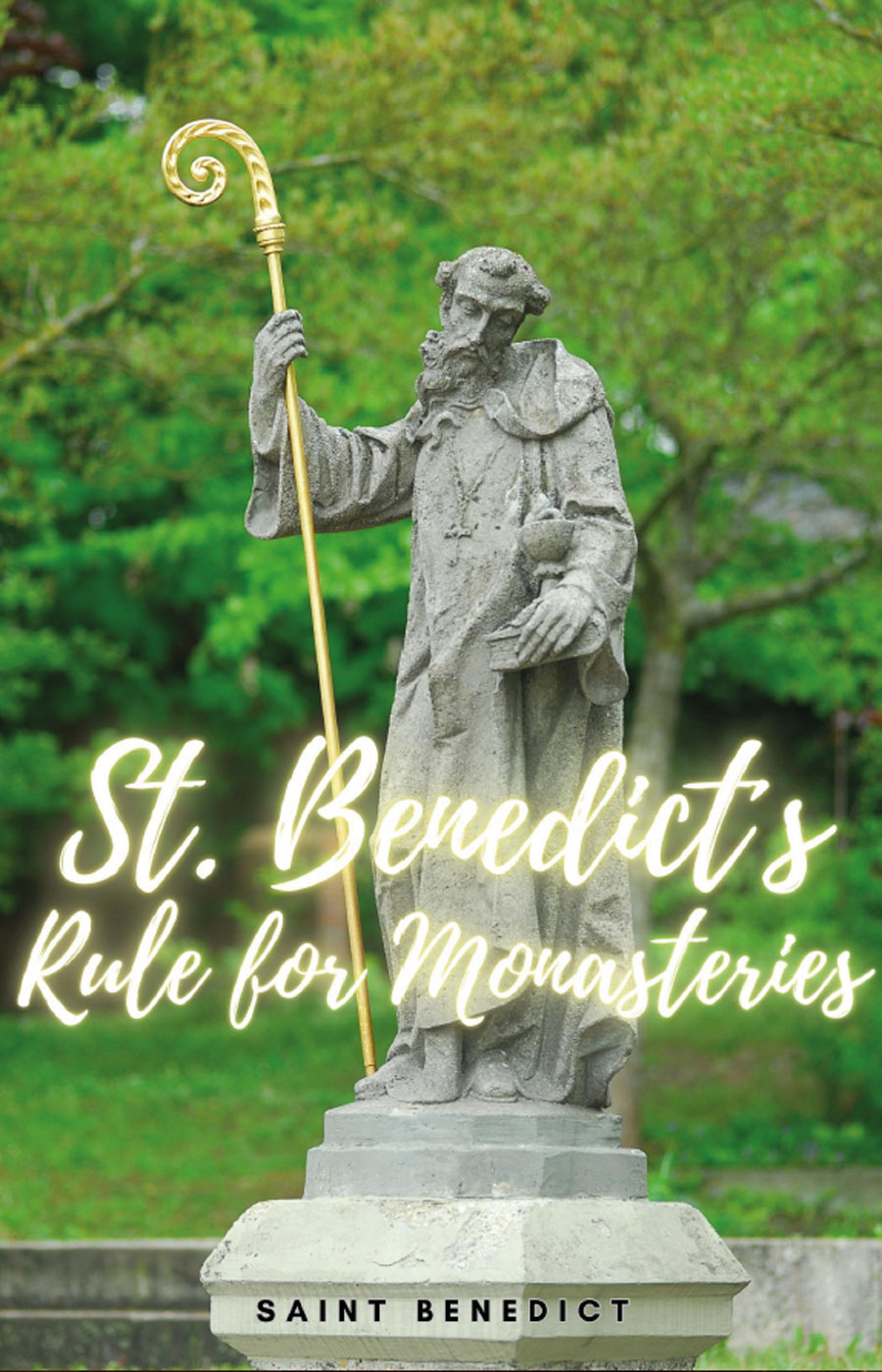 Portada de St. Benedicts rule for monasteries