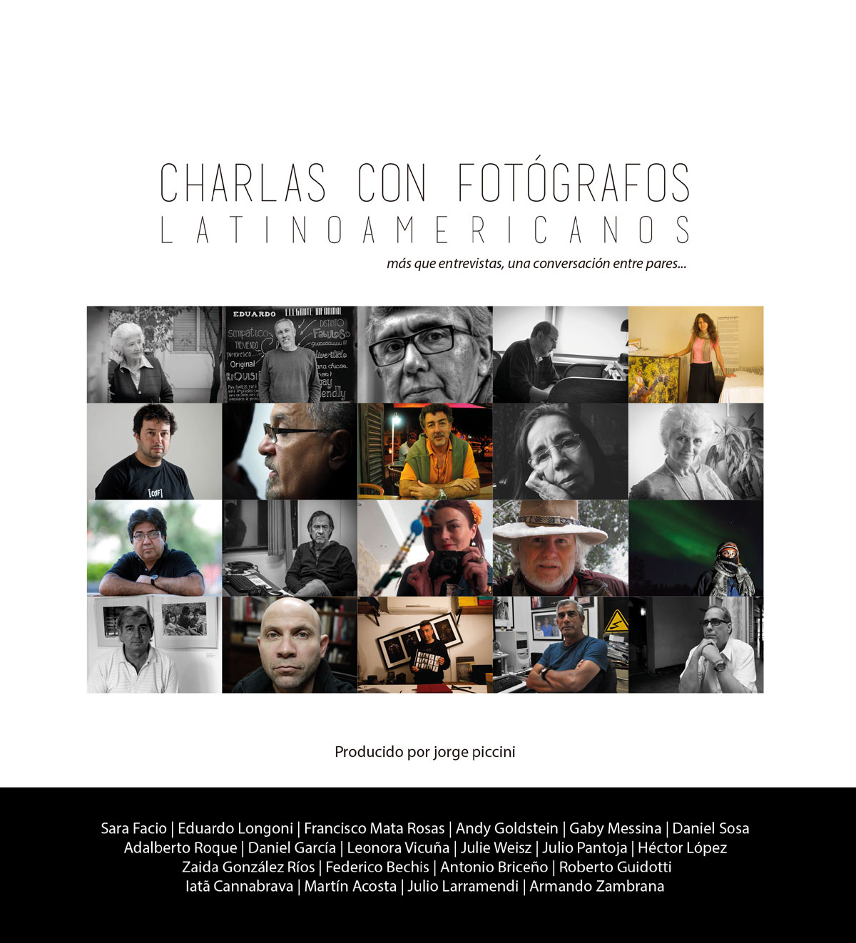 Portada de Charlas con Fotógrafos Latinoamericanos