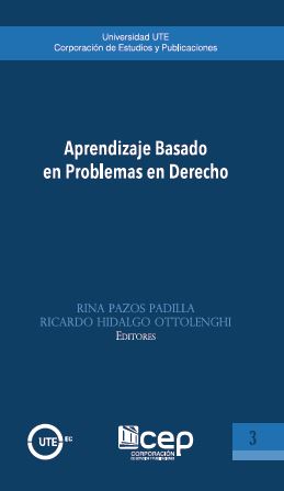 Portada de Aprendizaje Basado en Problemas en Derecho