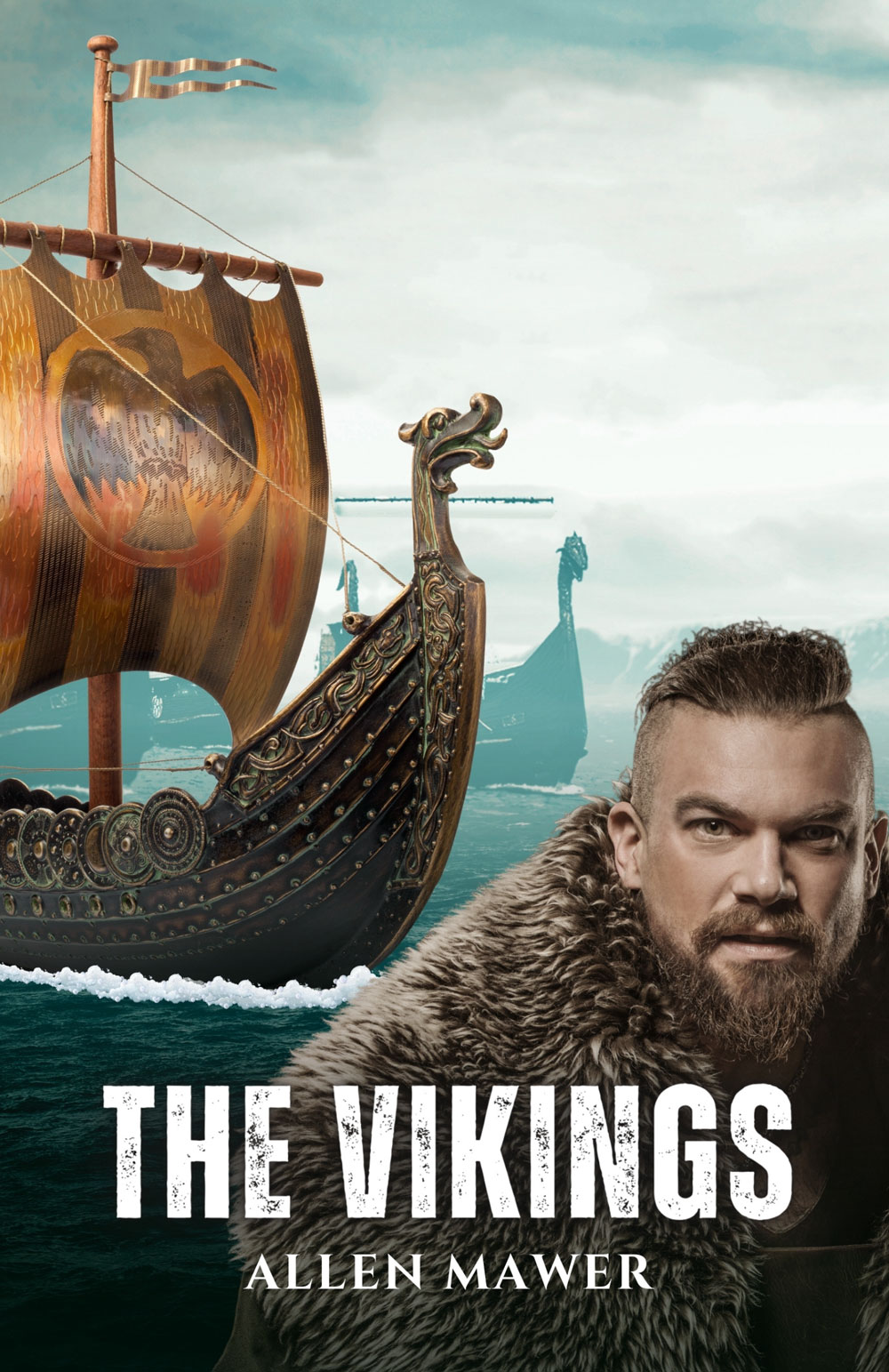 Portada de The Vikings · Allen Mawer