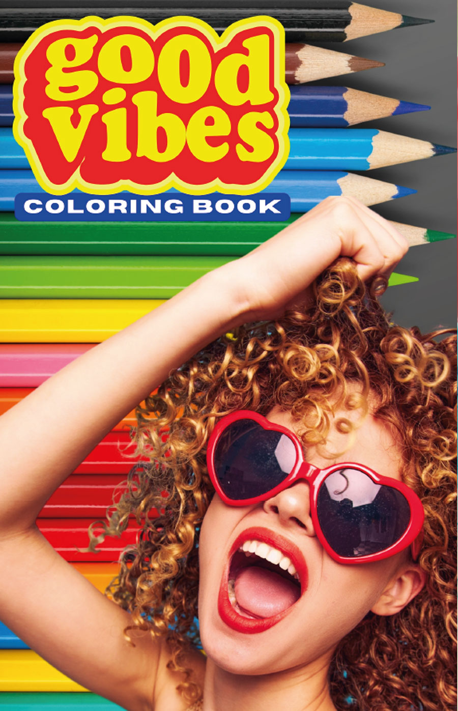 Portada de Good vibes coloring book