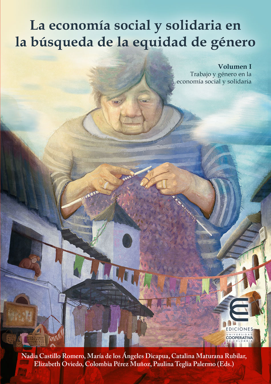 Portada de La economía social y solidaria en la búsqueda de la equidad de género Vol I