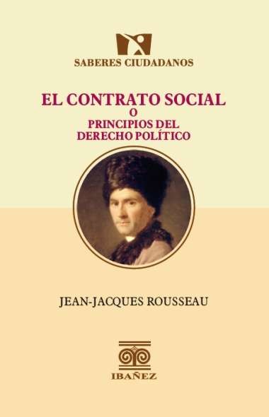 Portada de El contrato social o principios del derecho político
