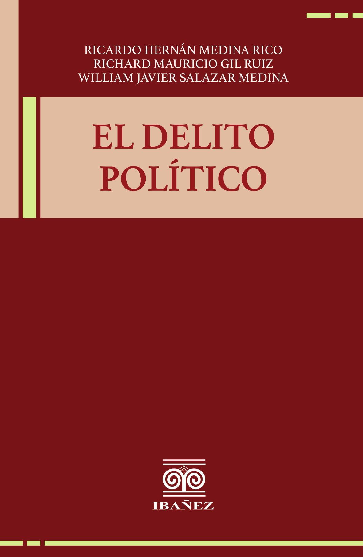 Portada de El Delito político