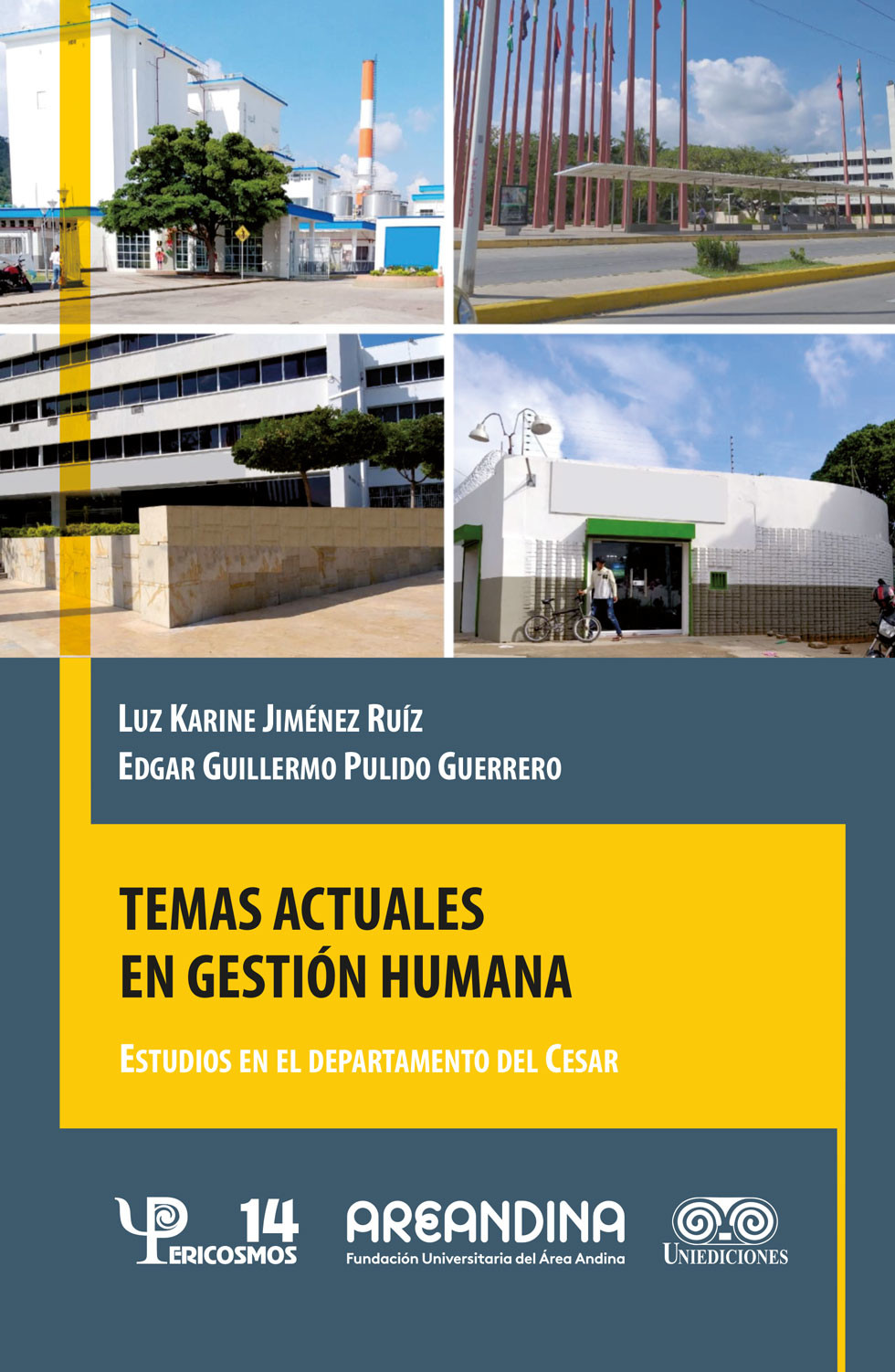 Portada de Temas actuales en gestión humana · Luz Karine.Pulido Guerrero , Edgar Guillermo Jiménez Ruiz