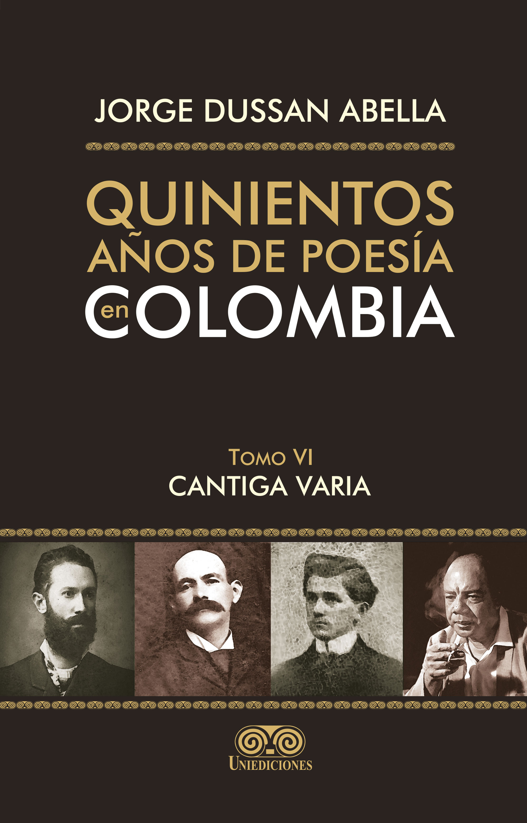 Portada de Quinientos años de poesía en Colombia Tomo VI