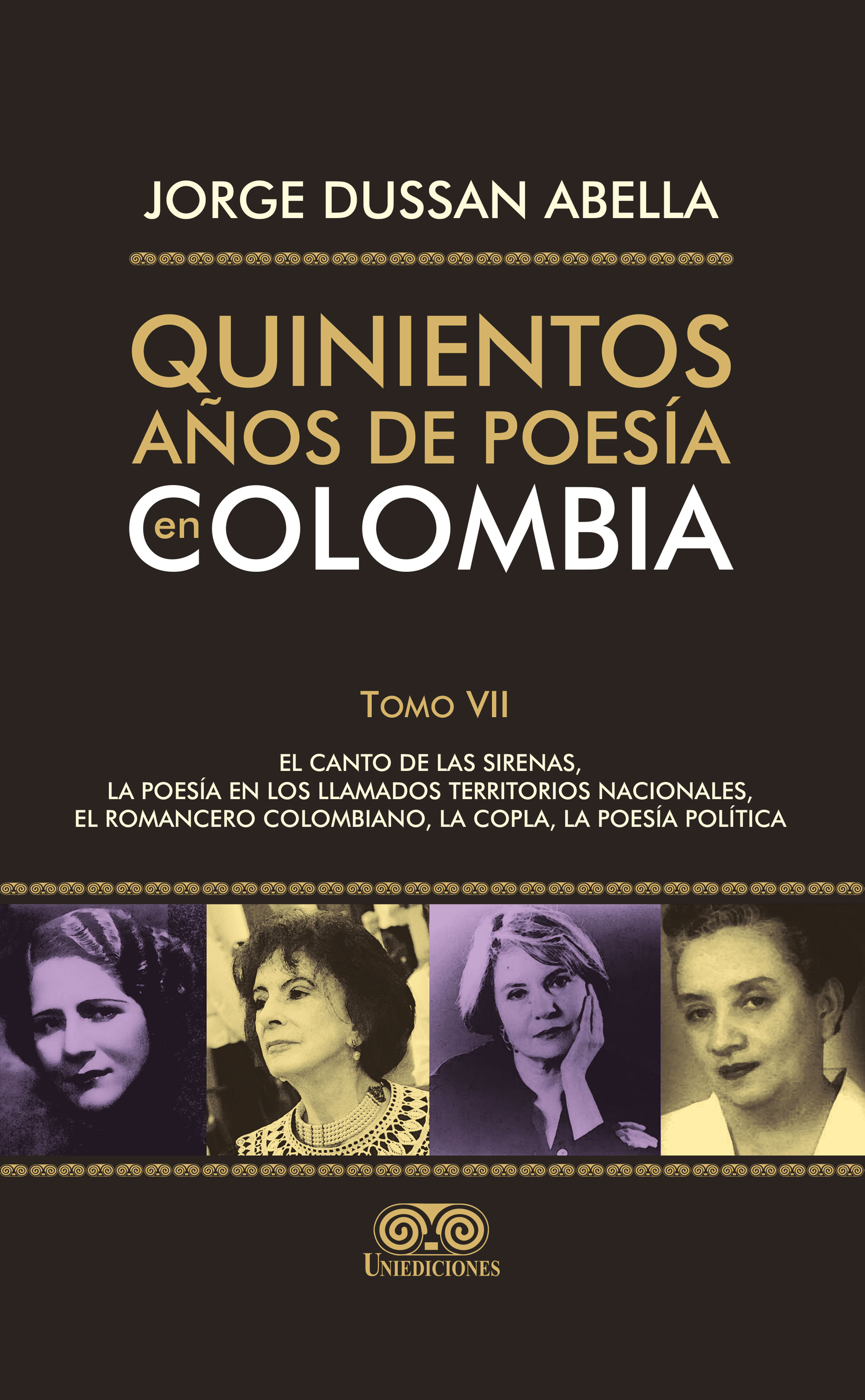 Portada de Quinientos años de poesía en Colombia Tomo VII