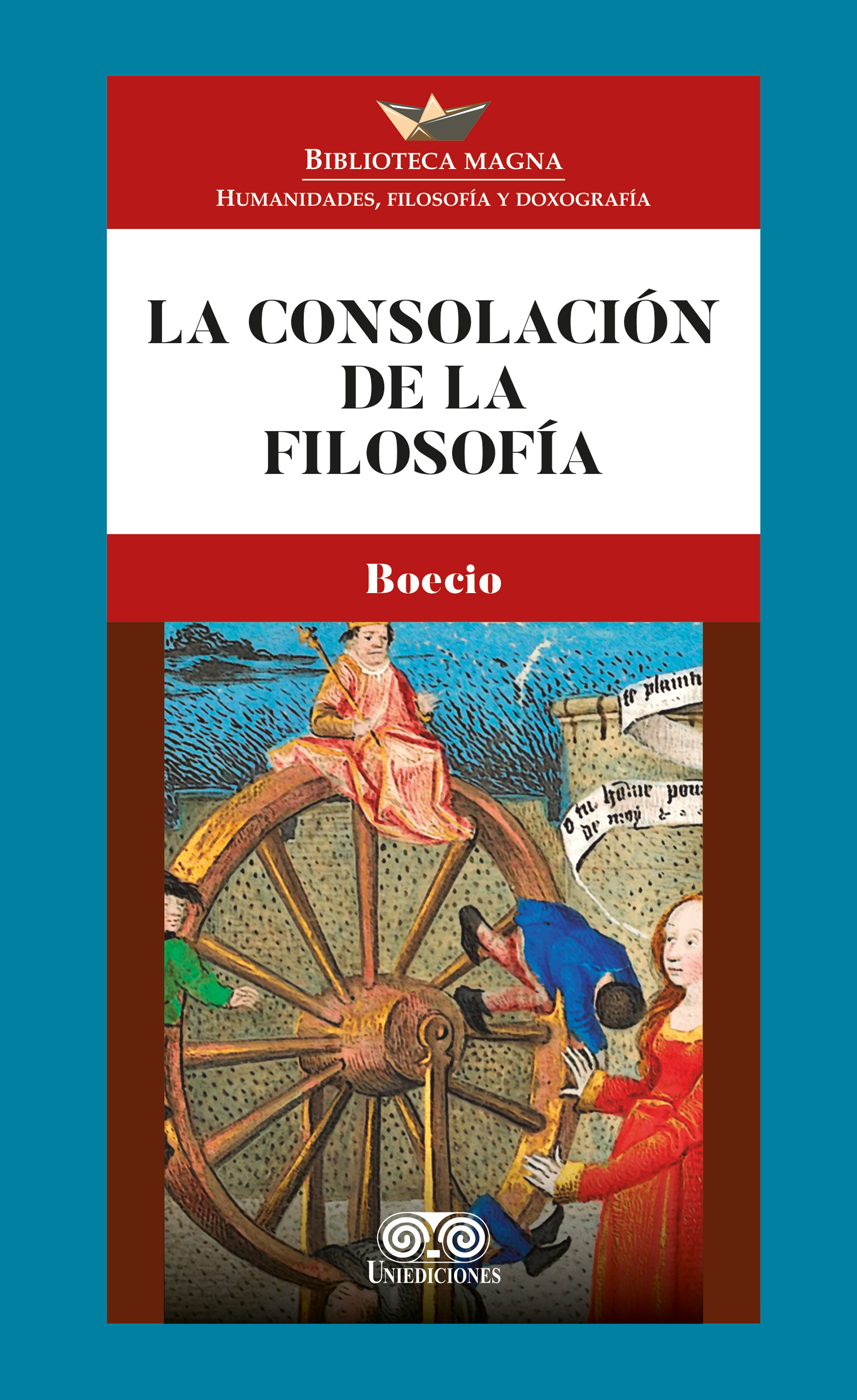 Portada de La consolación de la filosofía
