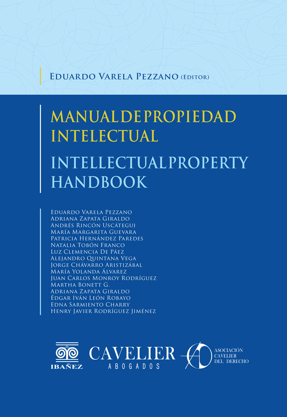 Portada de Manual de propiedad intelectual