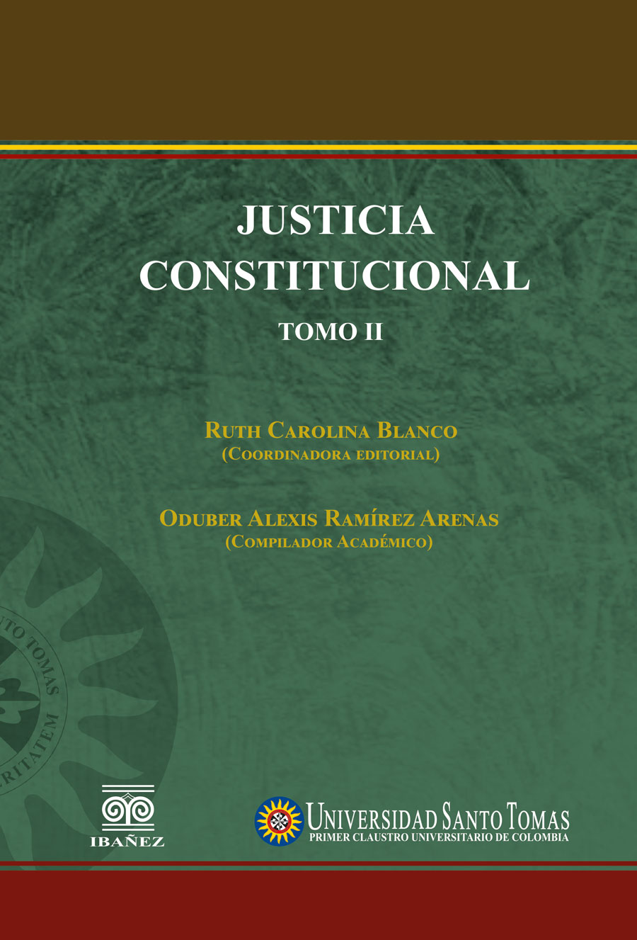 Portada de Justicia Constitucional. Tomo II