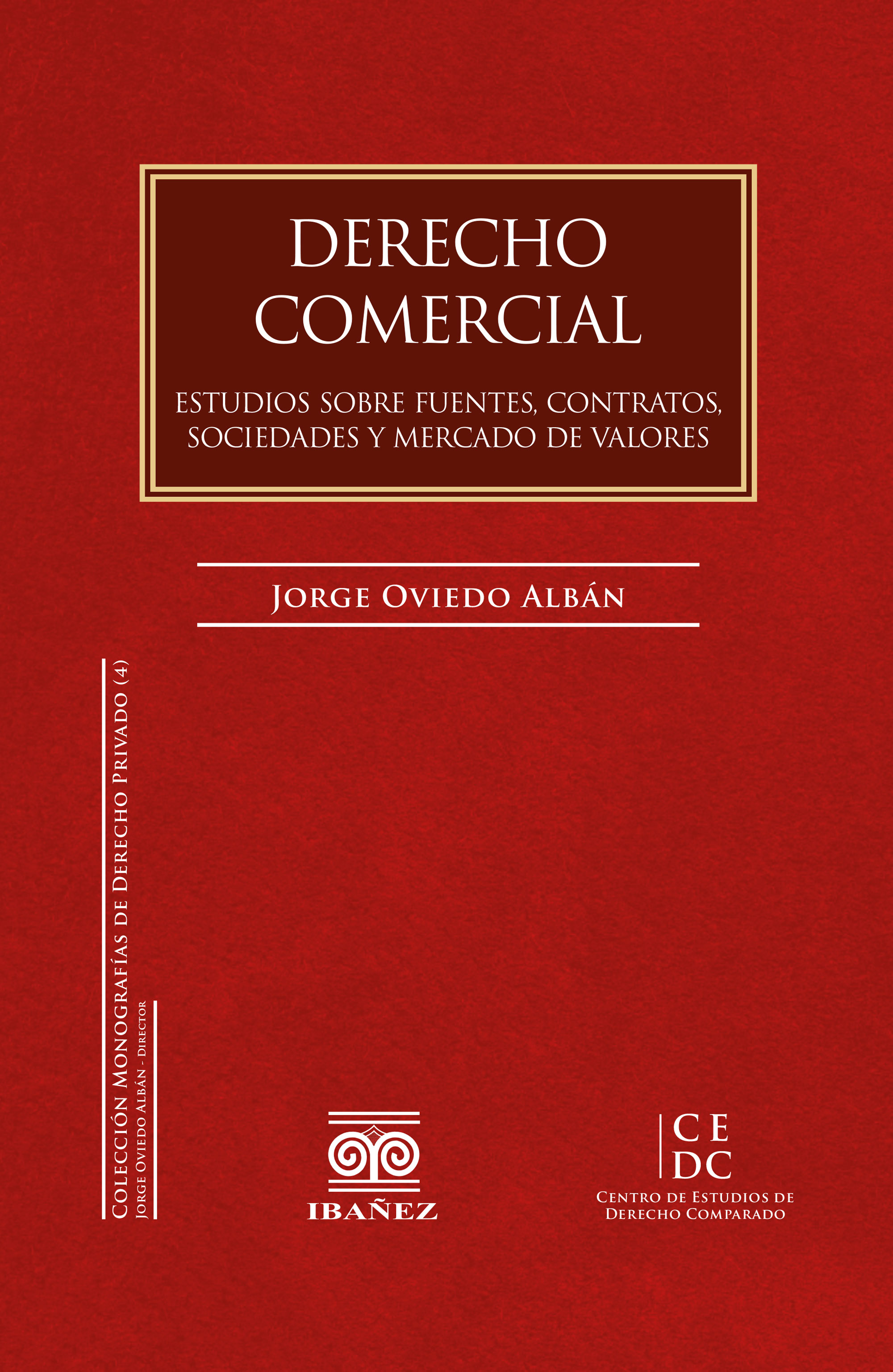 Portada de Derecho comercial