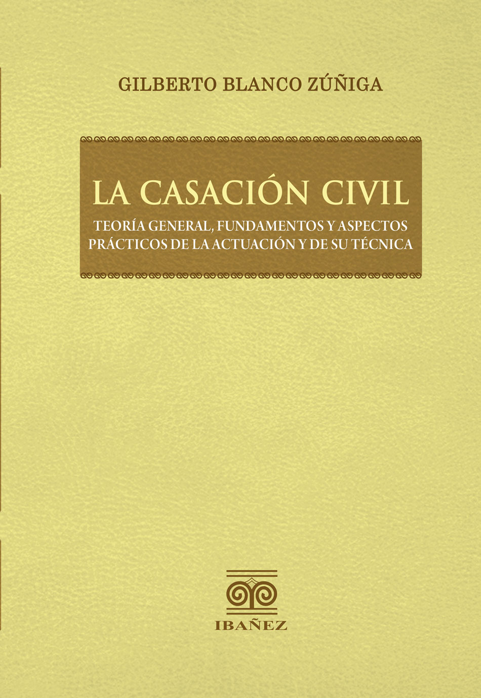 Portada de La casación civil