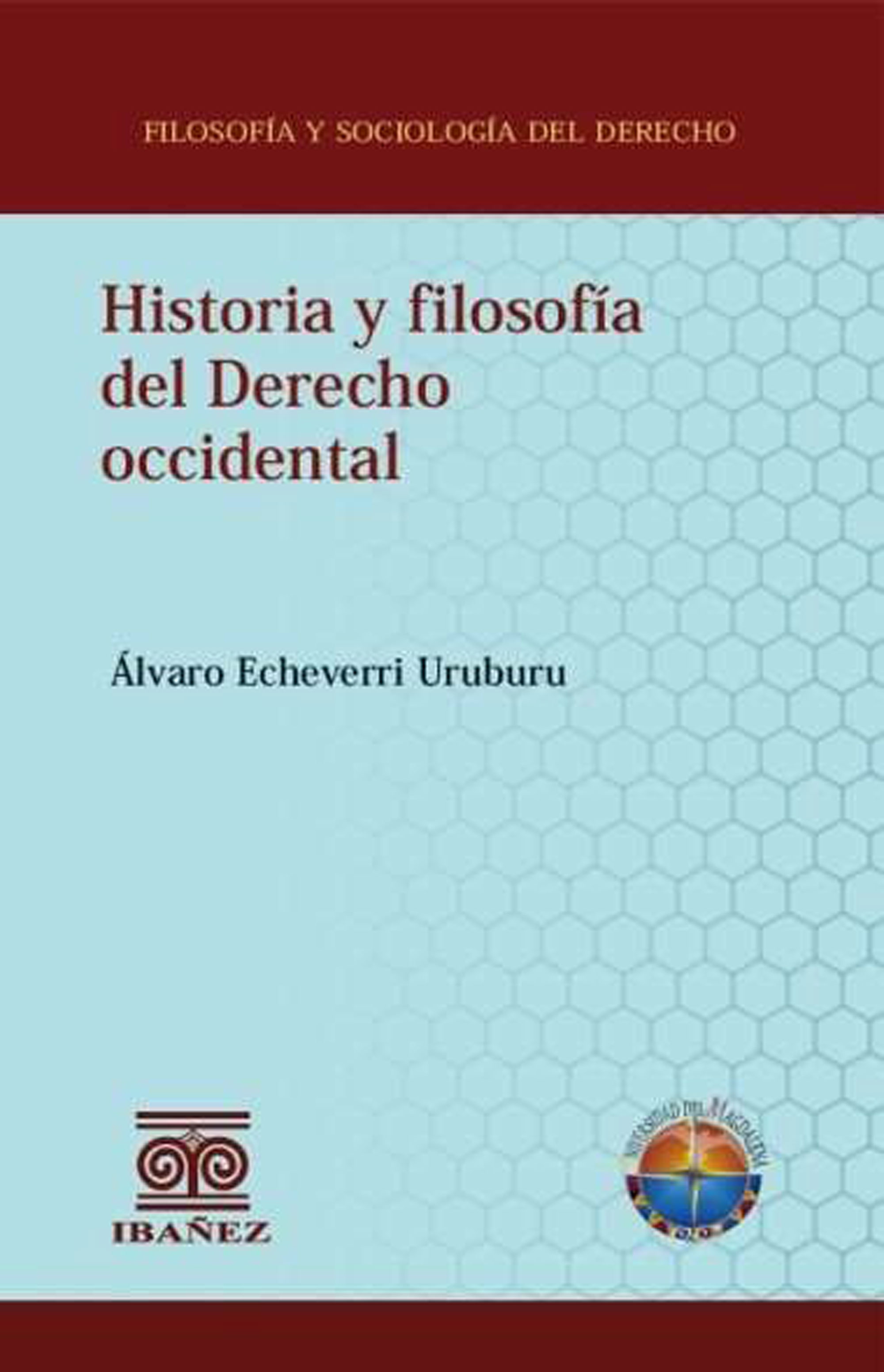Portada de Historia y filosofía del derecho occidental