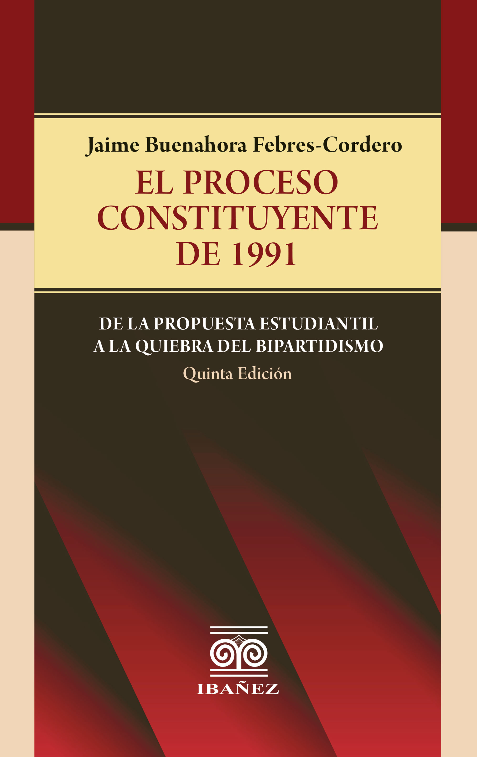Portada de El proceso constituyente de 1991
