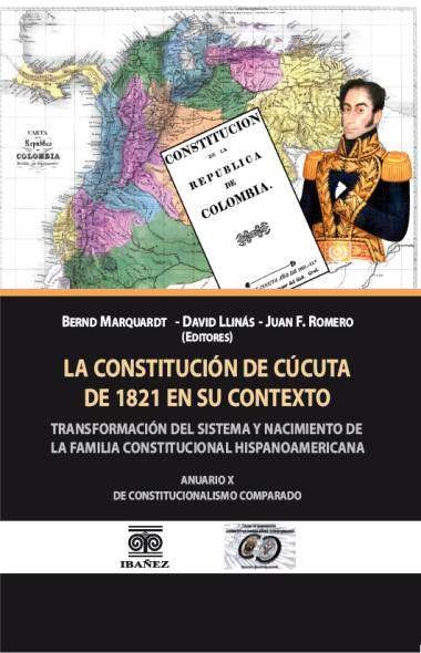 Portada de La constitucion de Cucuta de 1821 en su contexto