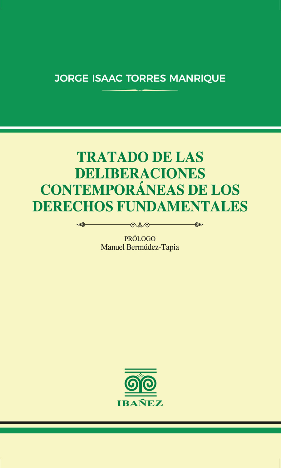Portada de Tratado de las deliberaciones contemporáneas de los derechos fundamentales