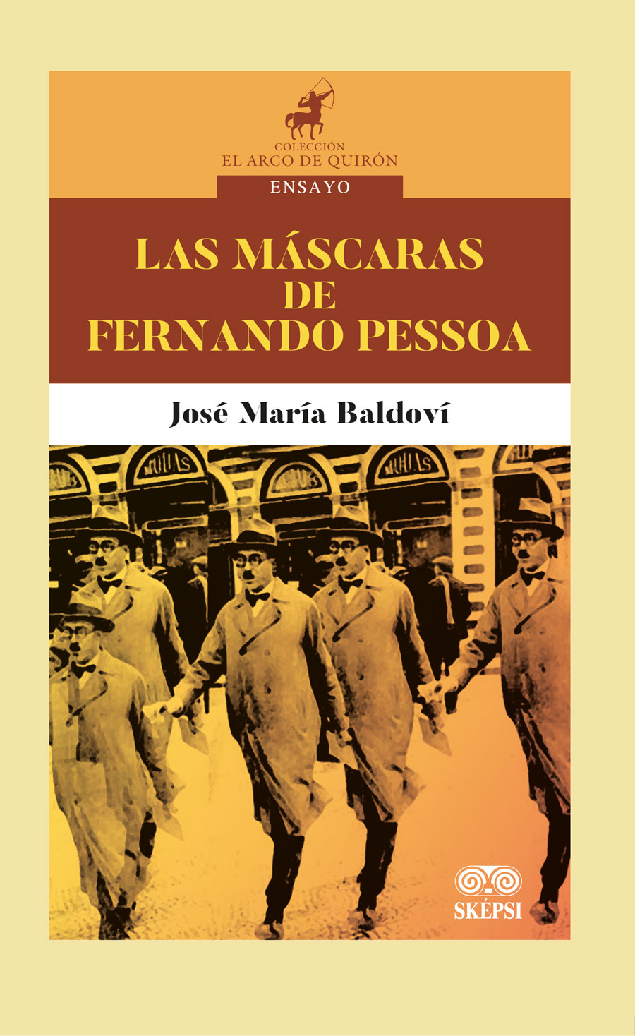 Portada de Las máscaras de Fernando Pessoa