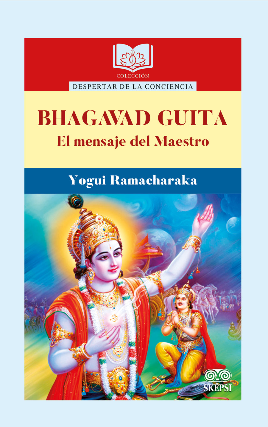 Portada de Bhagavad Guita. El mensaje del Maestro