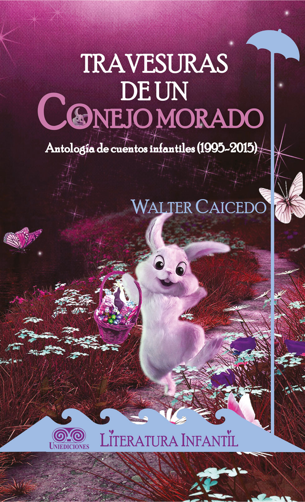 Portada de Travesuras de un conejo morado