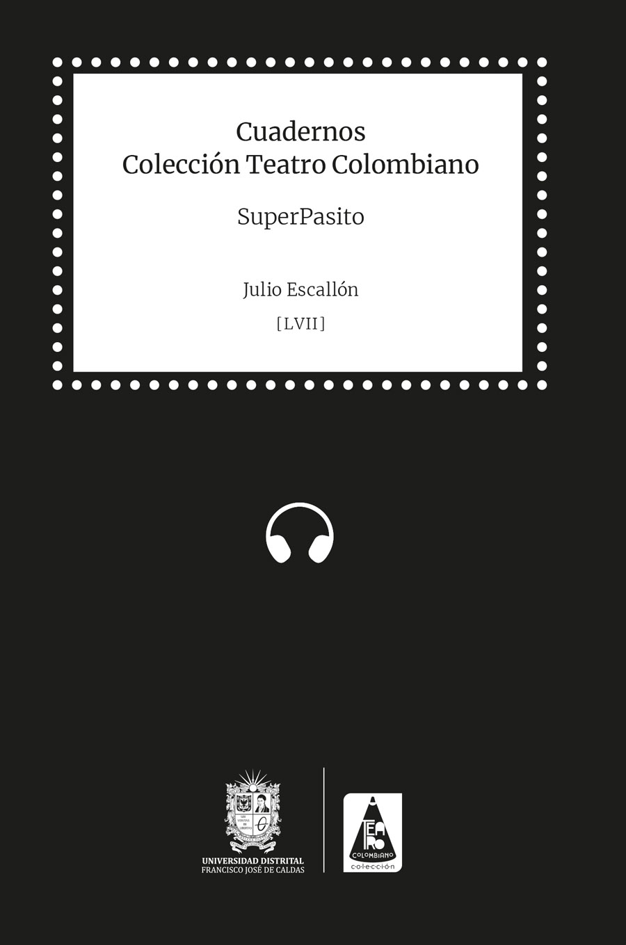 Portada de Cuadernos colección de teatro colombiano