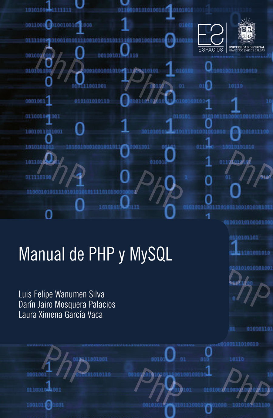 Portada de Manual de PHP y My SQL
