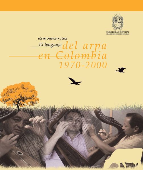 Portada de El lenguaje del arpa en Colombia 1970-2000