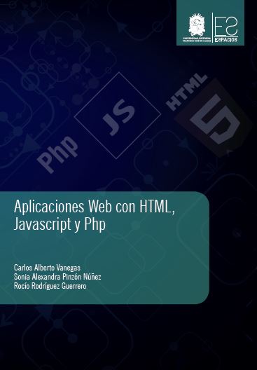 Portada de Aplicaciones web con HTML, Javascript y PHP