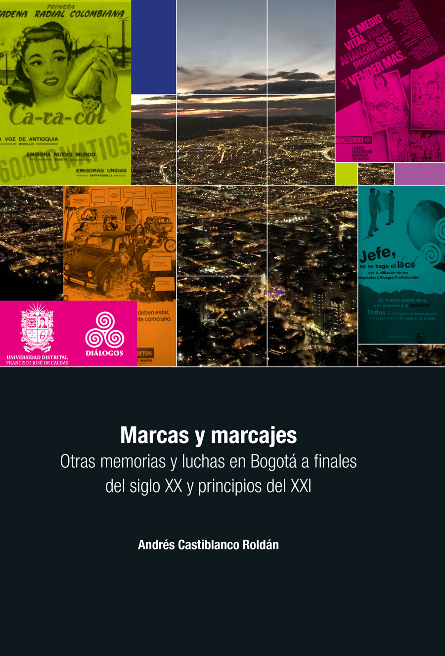Portada de Marcas y marcajes · Andrés Castiblanco Roldán