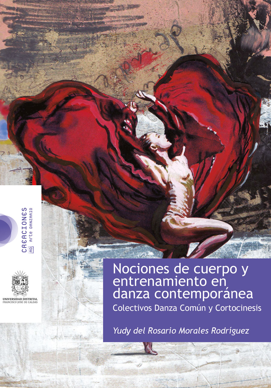 Portada de Nociones de cuerpo y entrenamiento en danza contemporánea