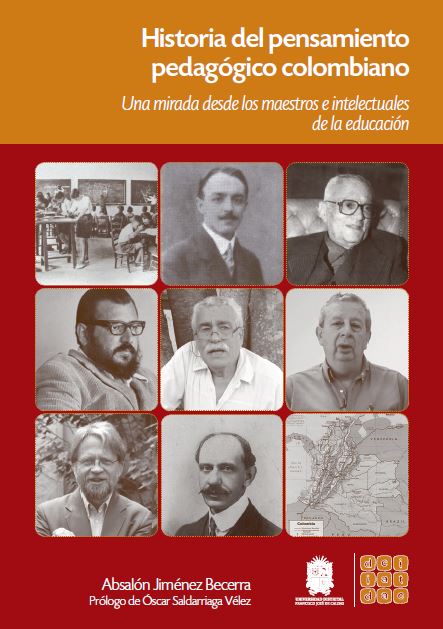 Portada de Historia del pensamiento pedagógico colombiano