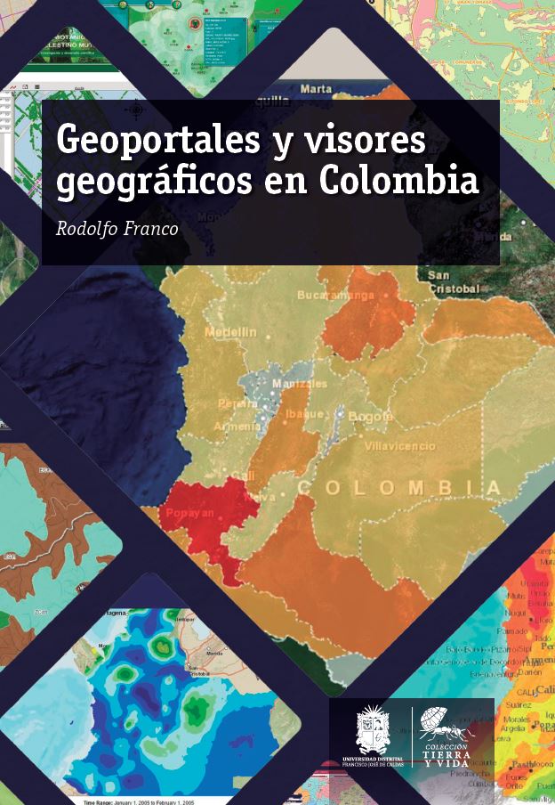 Portada de Geoportales y visores geográficos en Colombia