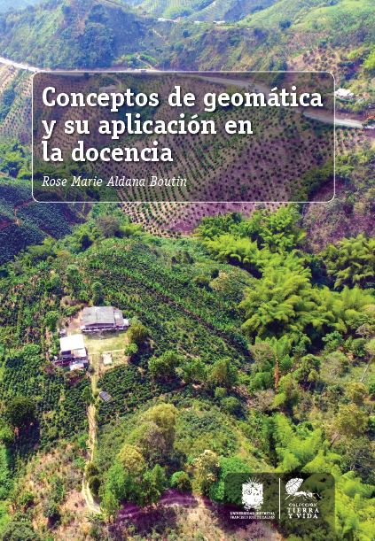 Portada de Conceptos de geomática y su aplicación en la docencia