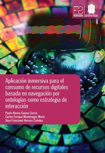 Portada de Aplicación inmersiva para el consumo de recursos digitales basada en navegación por ontologías como estrategia de interacción